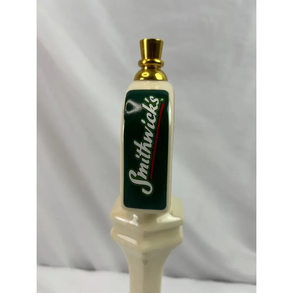 Smithwick's Imported Irish Ale 1710 Ceramic Beer Tap Handle 13 Inch Vintage